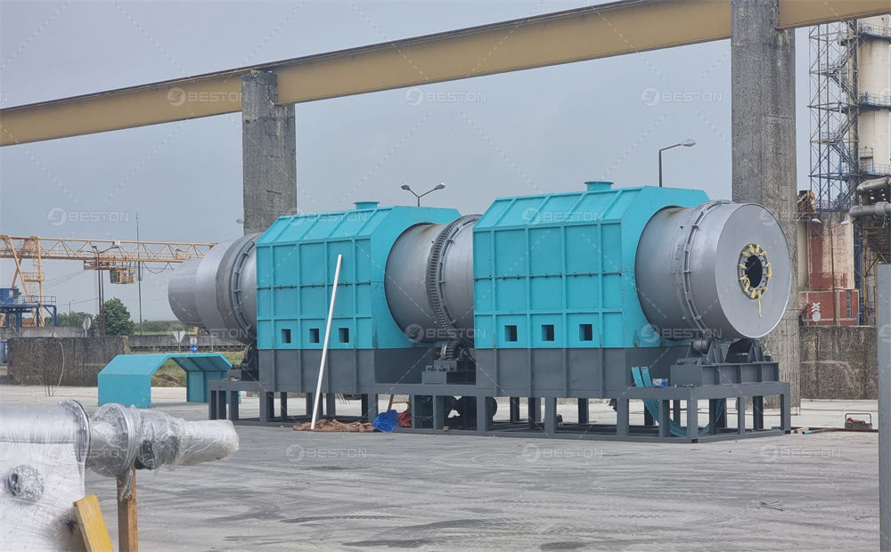 BST-50型号克罗地亚秸秆炭化设备第1张