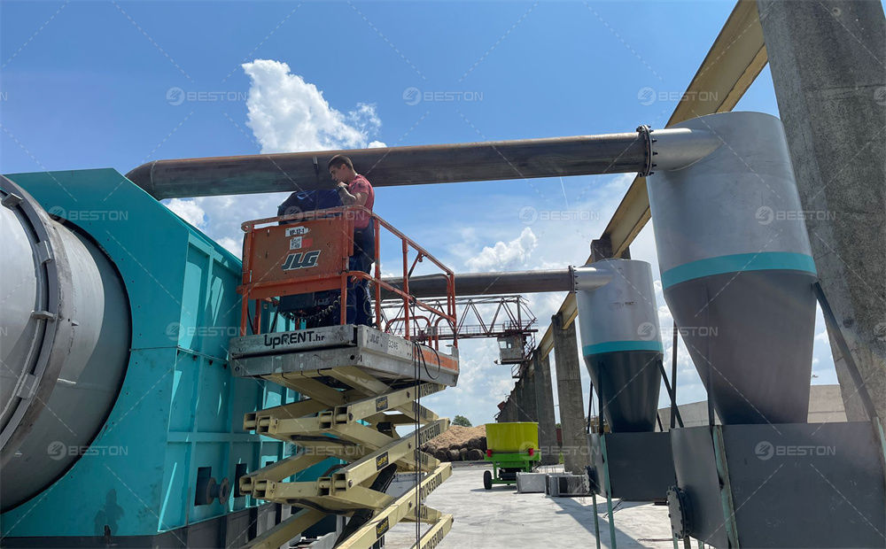 BST-50型号克罗地亚秸秆炭化设备第3张