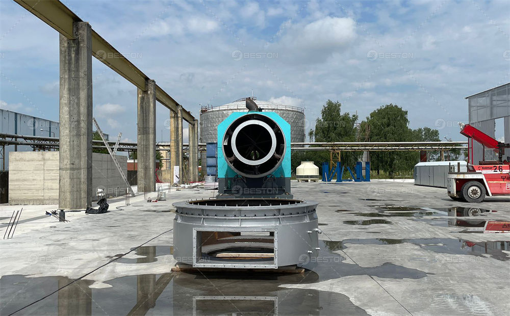 BST-50型号克罗地亚秸秆炭化设备第2张